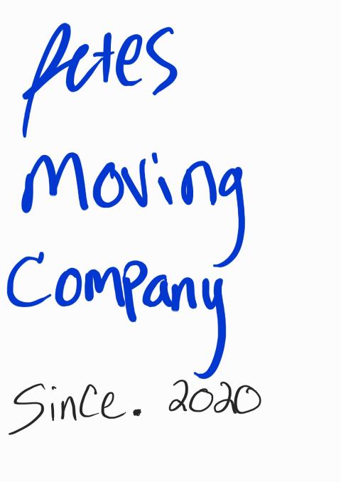 Pete's moving Company profile image