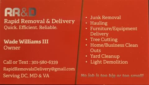 Rapid Removal and Delivery profile image