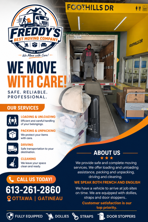 Freddy's Best Moving Company profile image