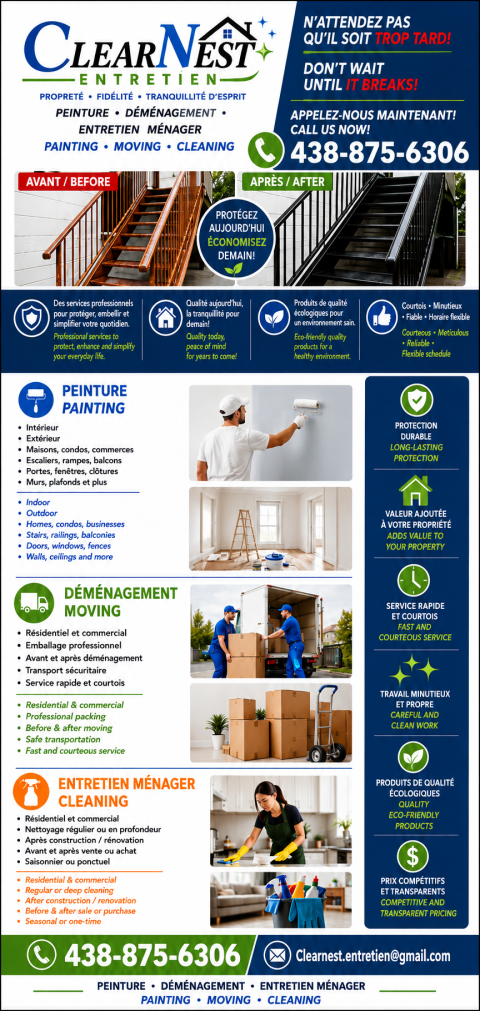 CLEARNEST MOVING,CLEANING,PAINTING profile image