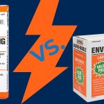 The illustration shows wrapping paper — also known as packing paper — vs. bubble wrap.